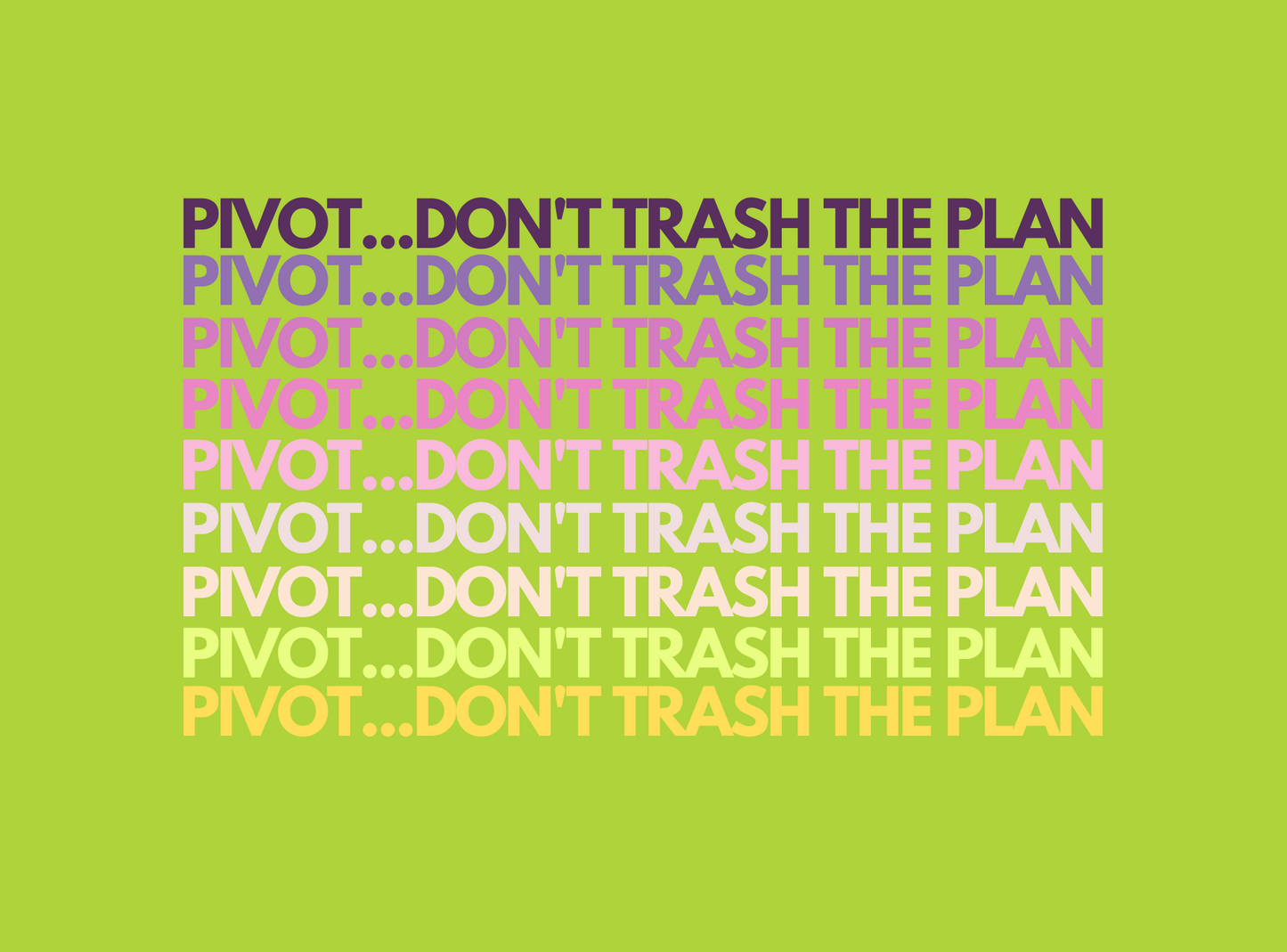 Pivot