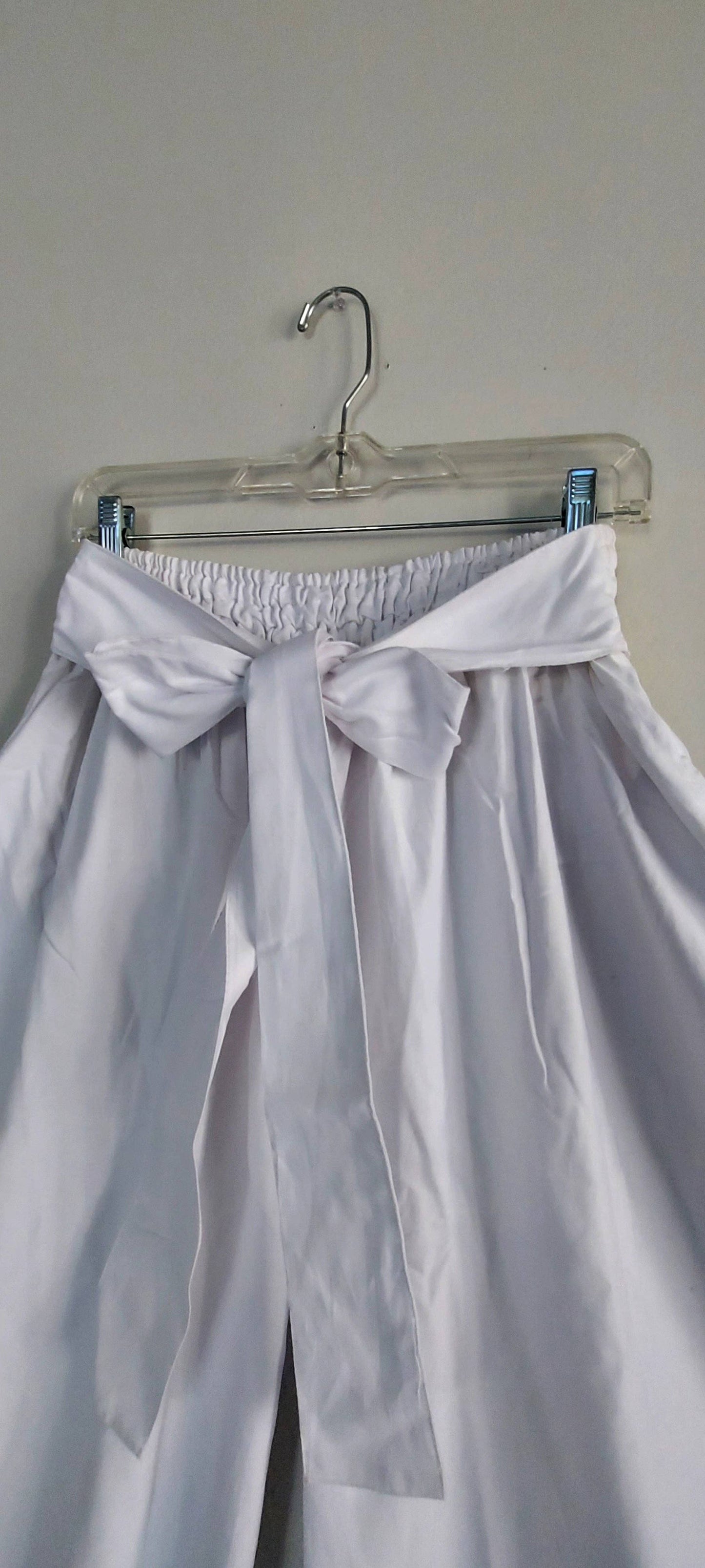 Women Palazzo Pant - White D50: White