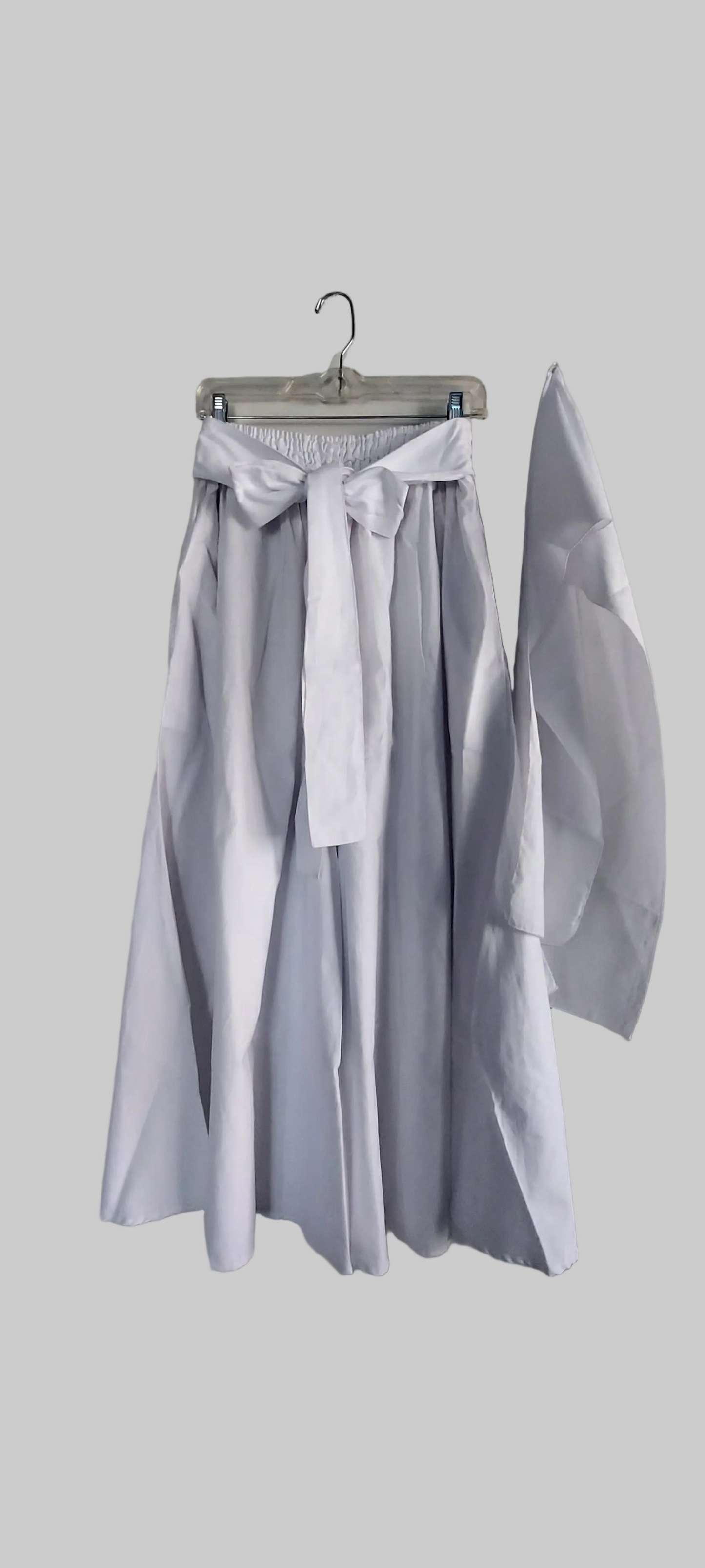 Women Palazzo Pant - White D50: White