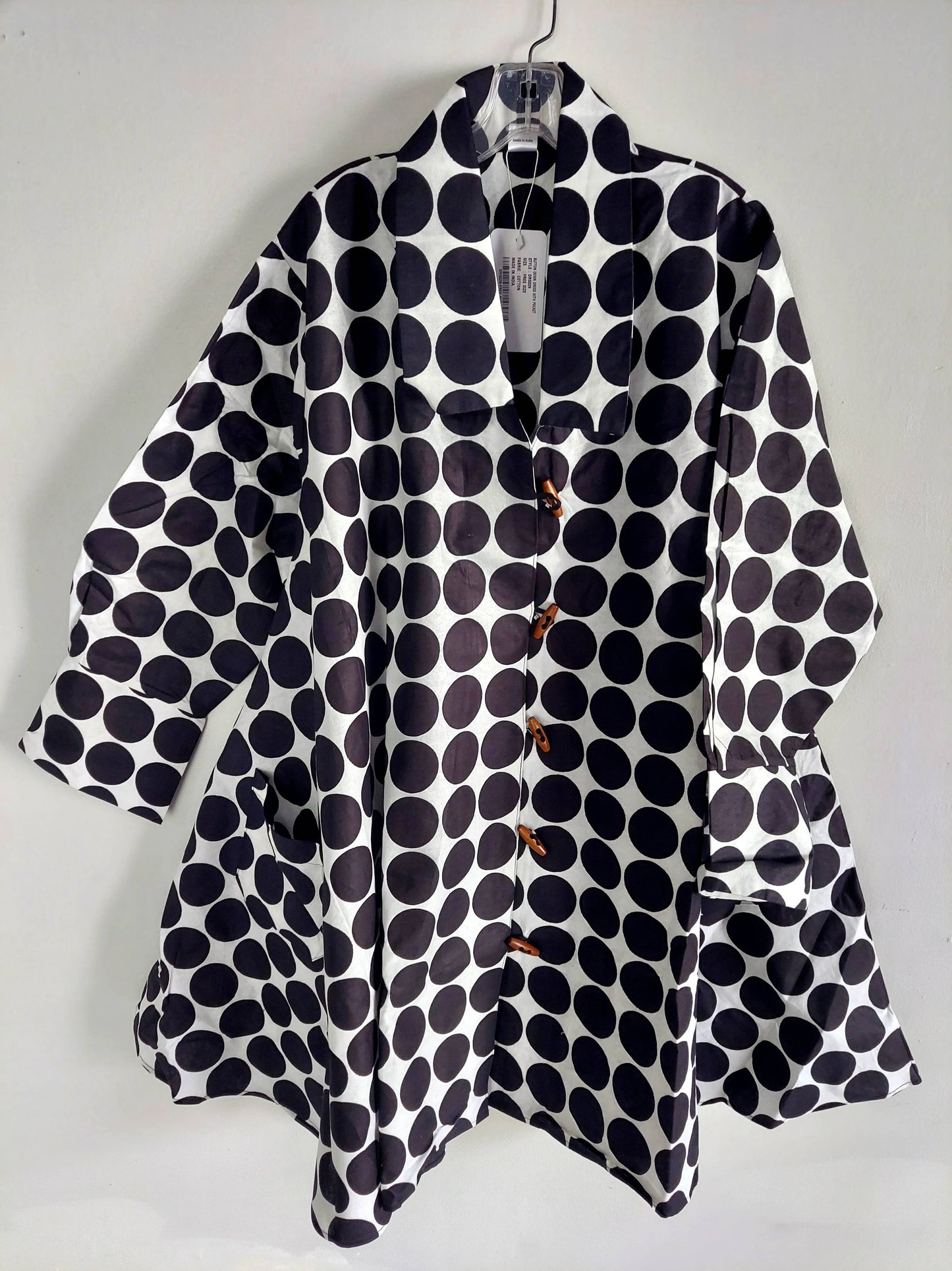 Cotton Swing Dress / Top Polkadot - DRS029
