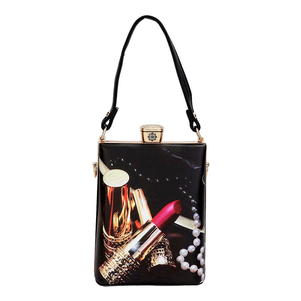 Lady Printed Top Handle Mini Bag / Crossbody Bag
: 3