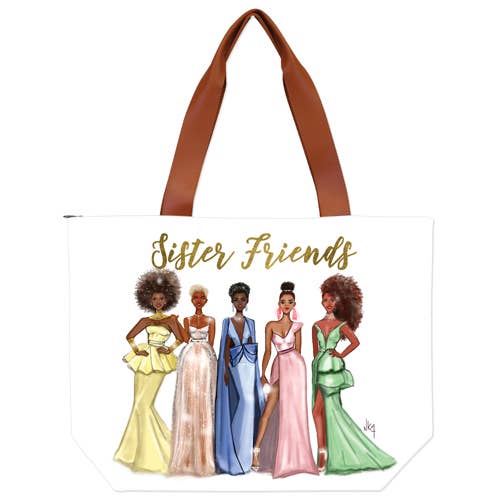 Sister Friends 2 Canvas Bag