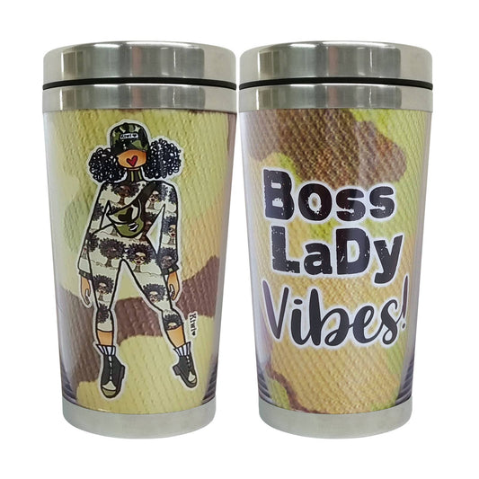 Travel Mug Boss Lady Vibes