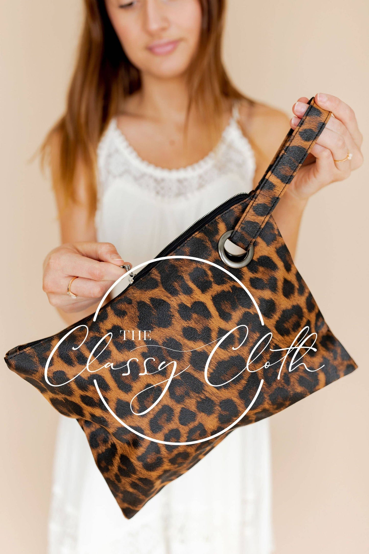 Trendy Clutch - Amber Cheetah RTS